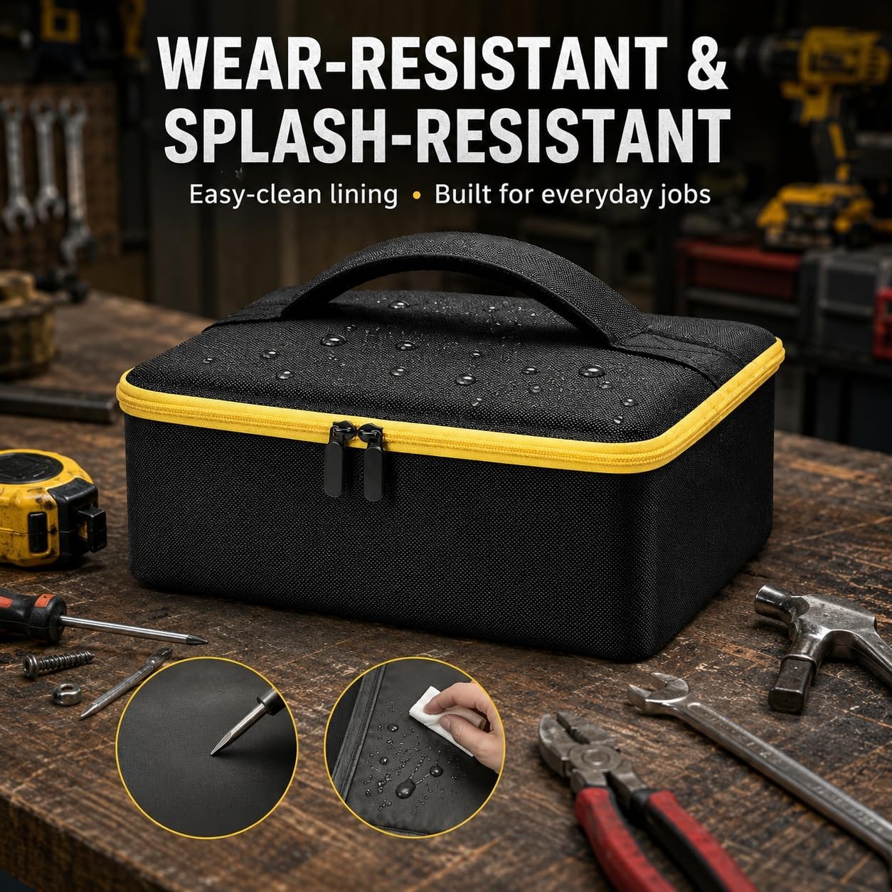 Storage Bag for 20V MAX Angle Grinder & FLEXVOLT Brushless Tools, Battery & Char