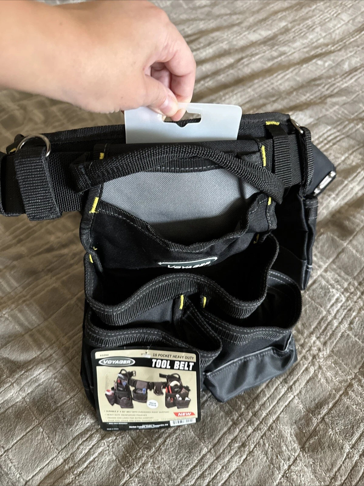 NEW Voyager 18 Pocket Heavy Duty Tool Belt – 63294 – FREE SHIPPING