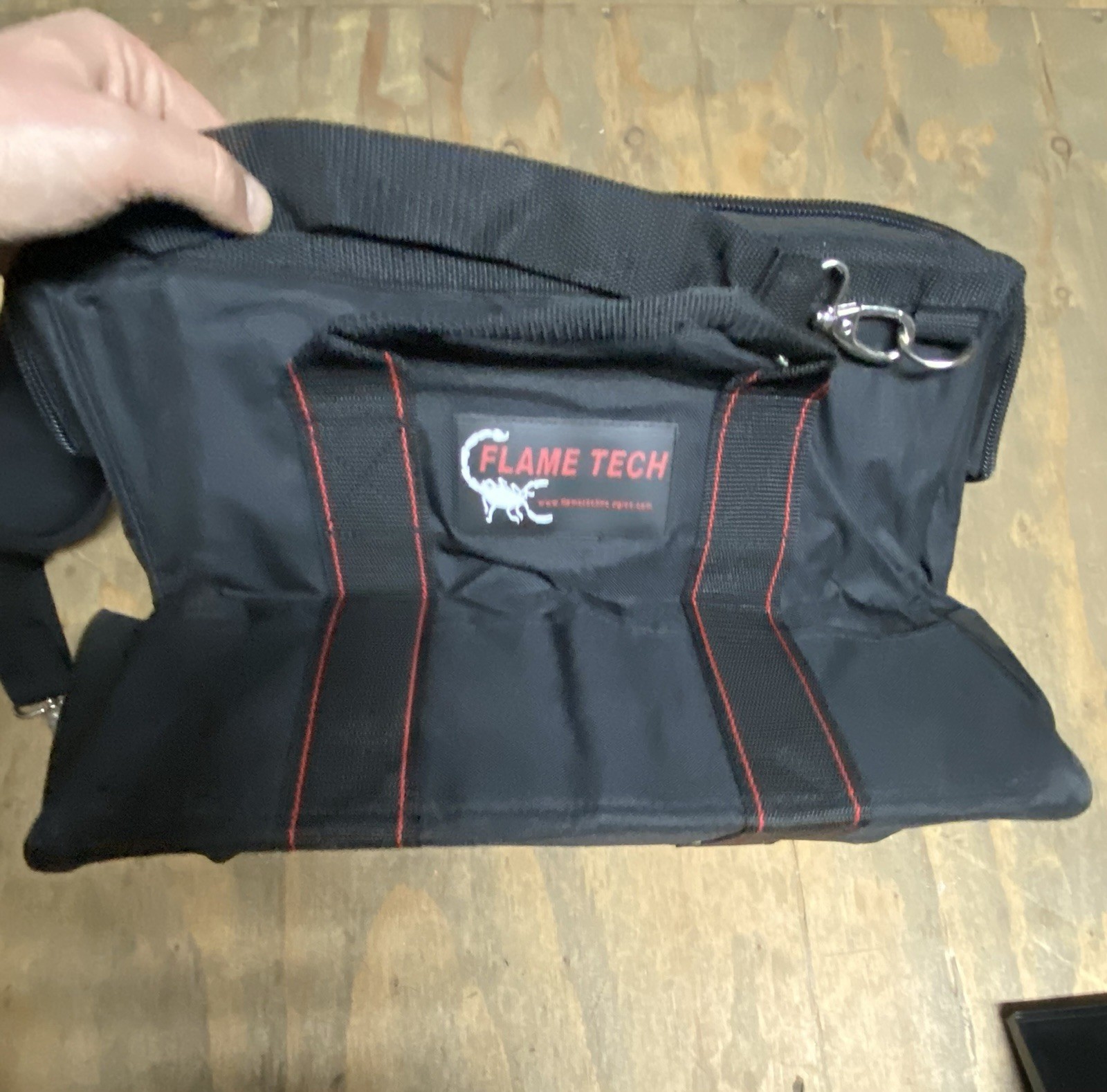 Flame Tech Heavy Duty Tool Bag + Shoulder Strap Industrial/commercial NEW!