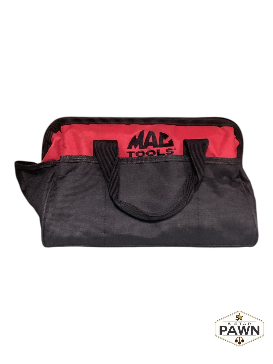 Mac Tools Meduim Red/Black Tool Bag Heavy Duty FREE SHIPPING (FVS036561)