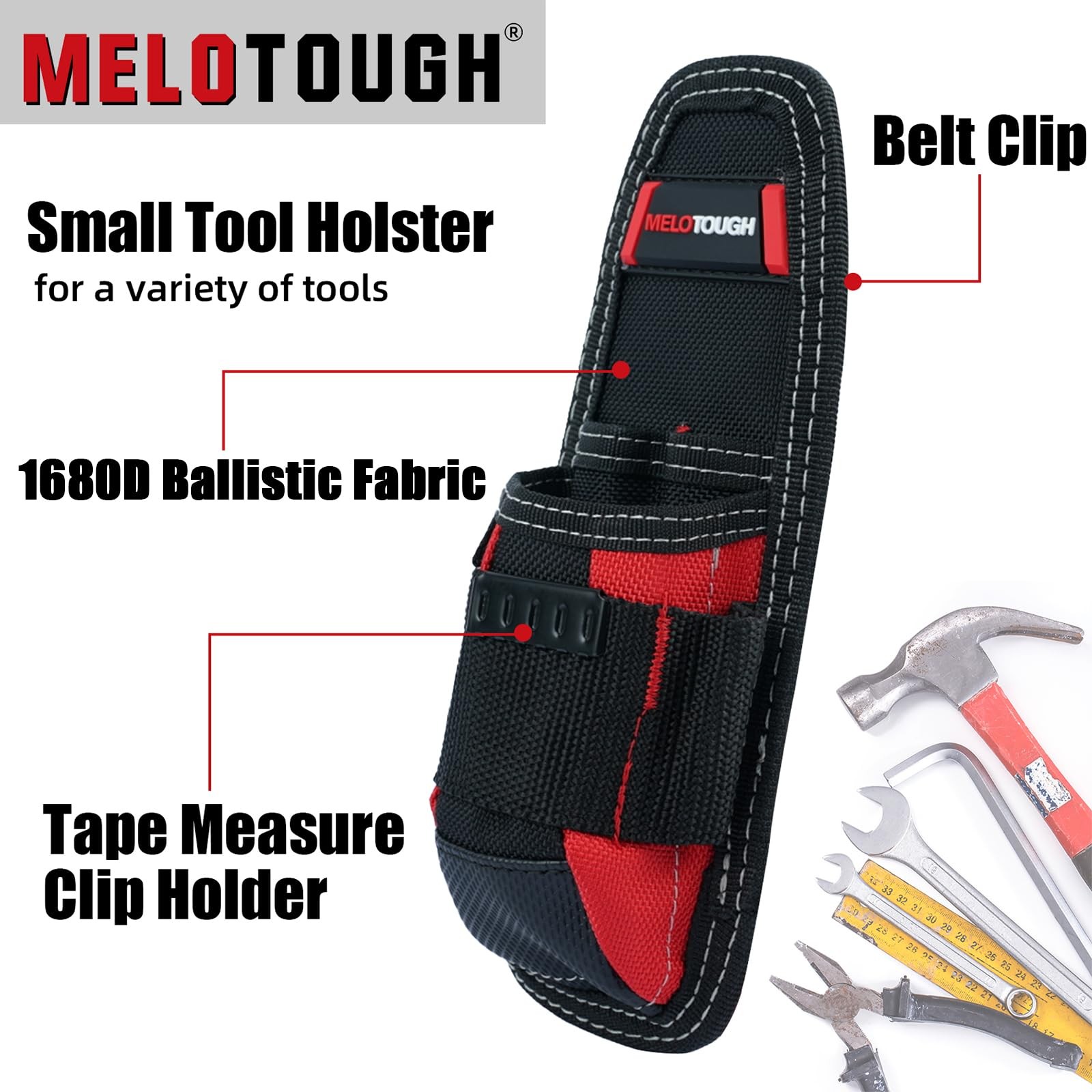 Small Tool Pouch with Belt ClipSmall Tool Holder Pouch Min Work Organizer Too…