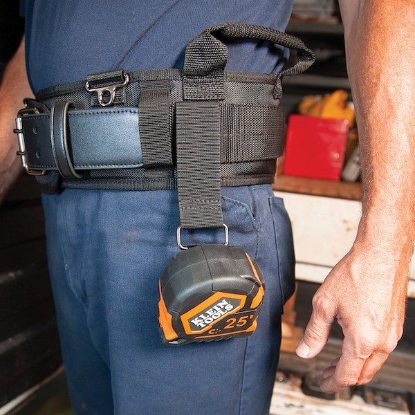 Klein Tools 55918 Belt, Tradesman Pro Modular Tool Belt – M, Black, Ballistic