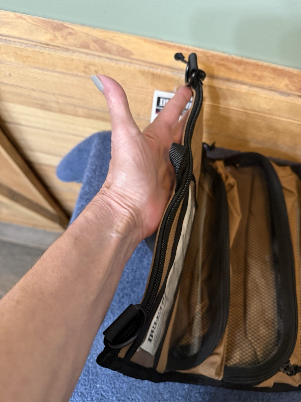 Fire Hose Tool Roll – Brown – Heavy-Duty Tool Organizer. New With Tags