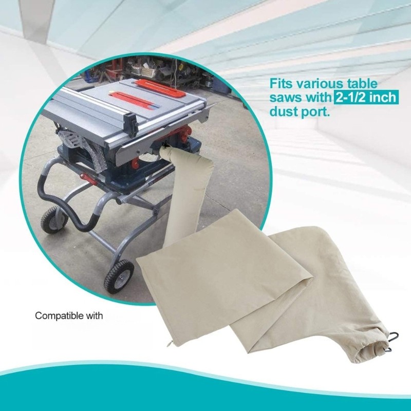 Versatile Dust Containment Bag For Power Tool Accessories Sturdy Design