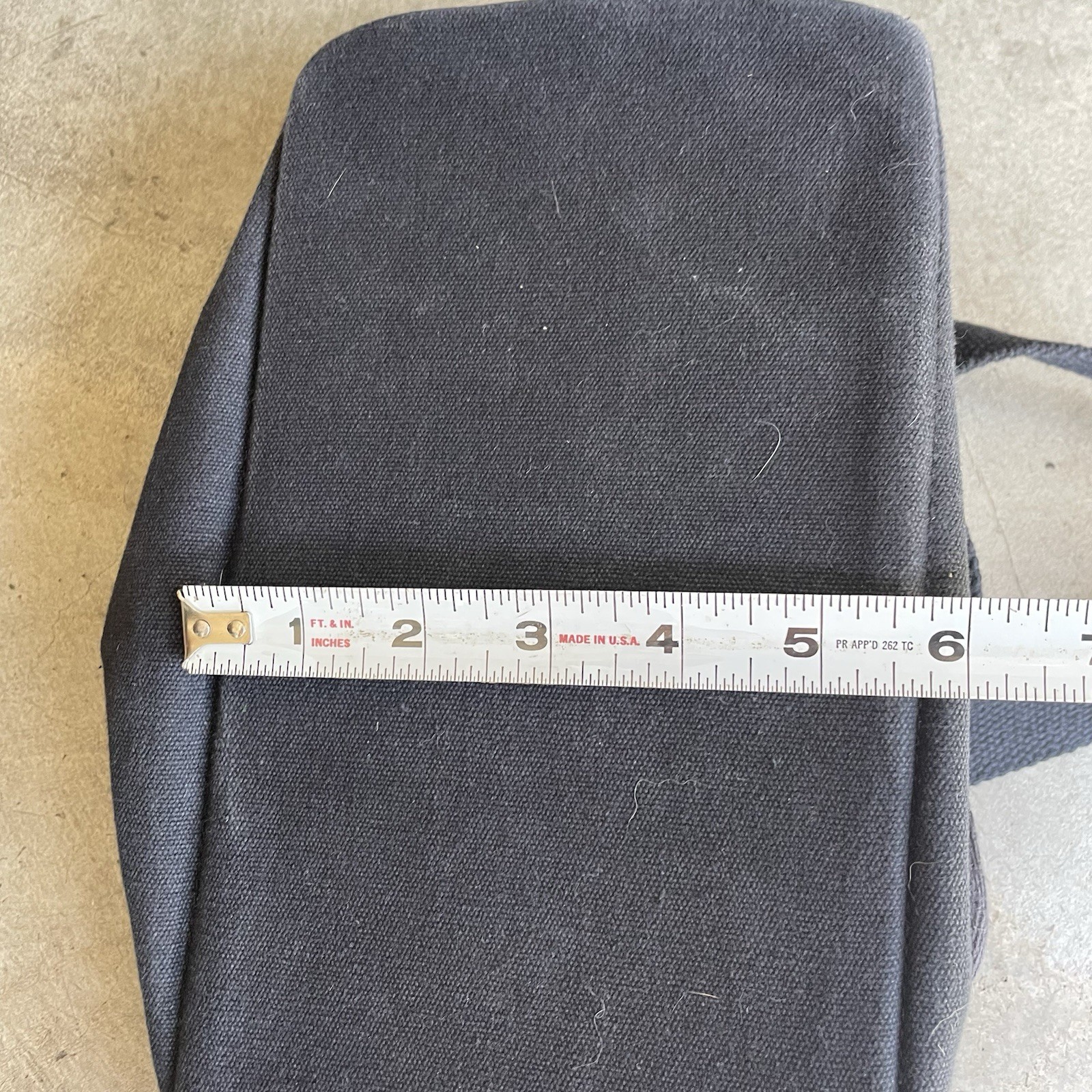 Lot of 2 Black Canvas Mechanics Military Style Tool Pouch Bags