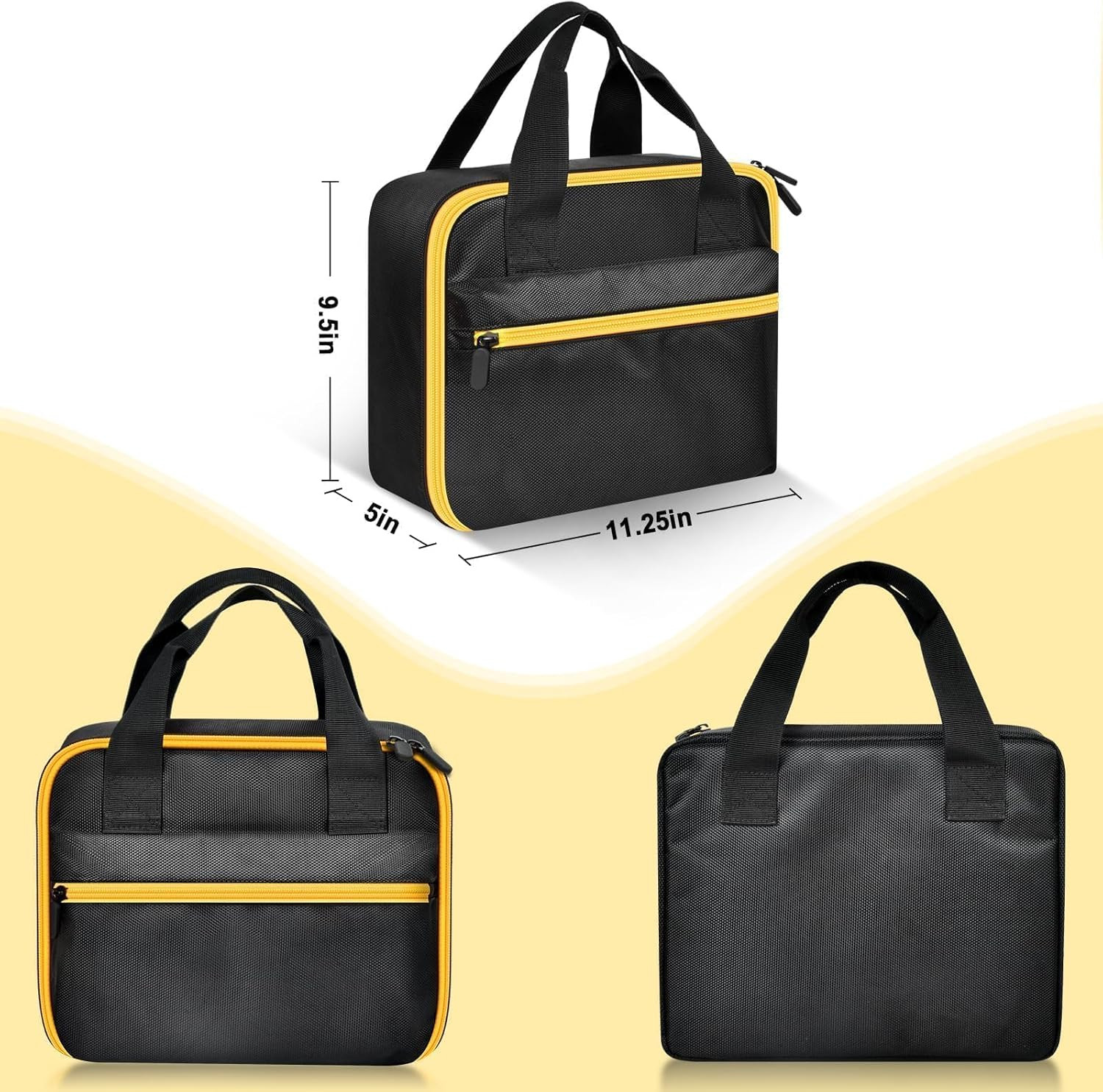 Impact Driver Bag Case Compatible with DEWALT 20V MAX XR DCF845B DCF900B DCF961B