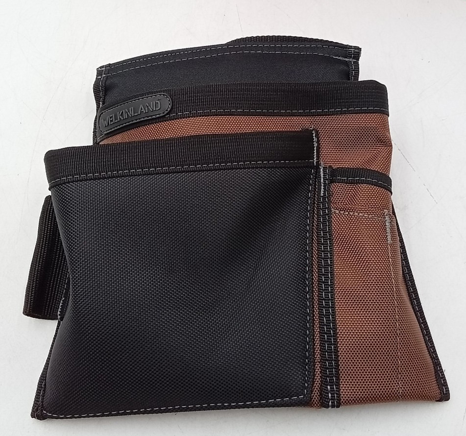 WELKINLAND 6-Pocket Tool Belt 48″ Max Waist for Carpenter/Electrician