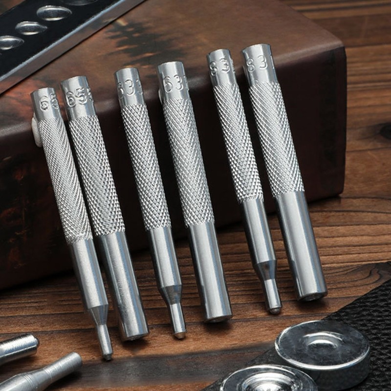 Button Press Studs Installing Punching Tool Base for Leather Working