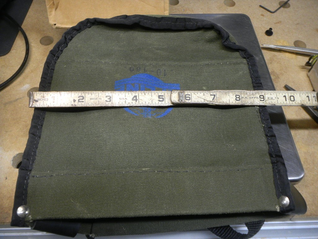 Hi-Line #10-160 canvas tool bag, see details