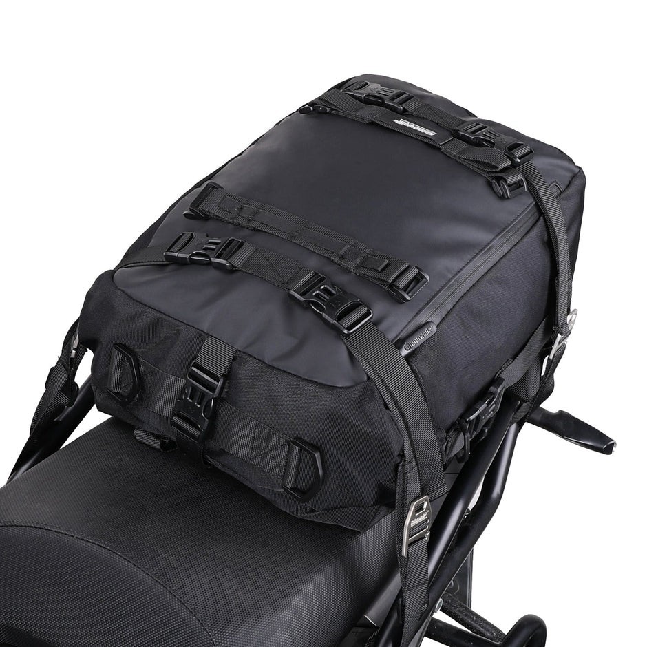 Rhinowalk Motorcycle Tail Bag / Backpack 20L – Waterproof Pannier Travel Luggage