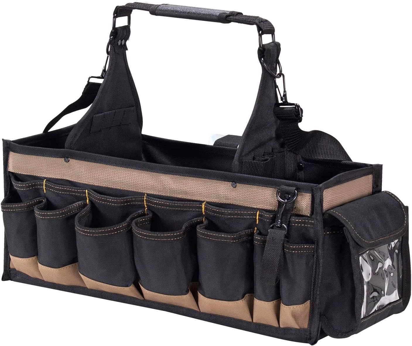 CLC WORK GEAR 1530 Electrical and Maintenance Tool Carrier, 43 Pocket, Black