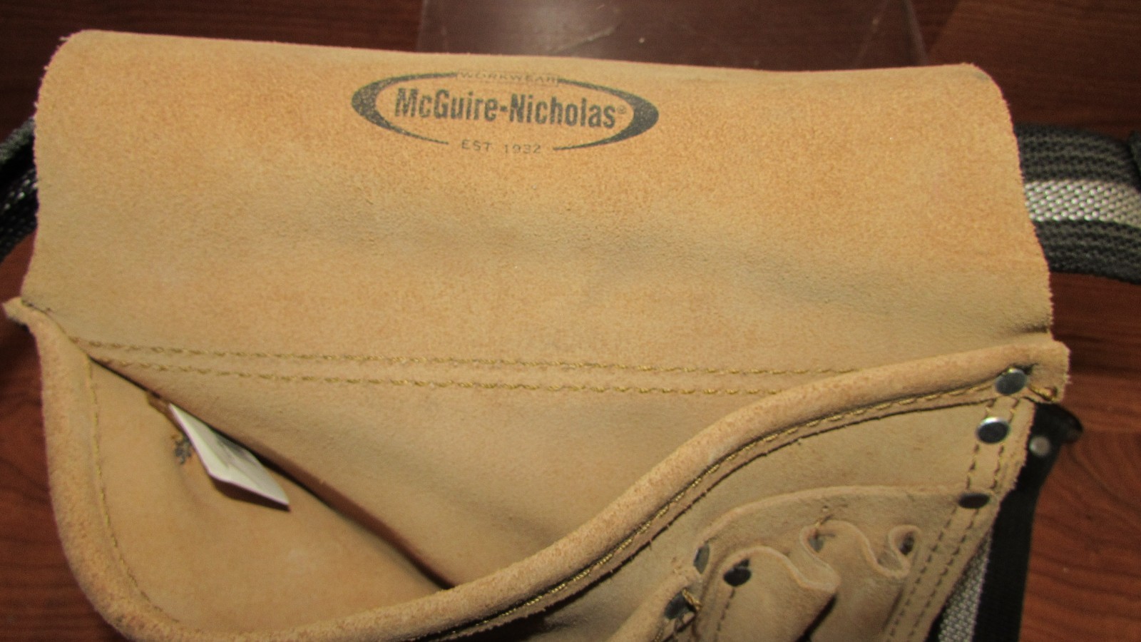 Mitchell-Nicholas Workwear Split leather Tool bag and belt