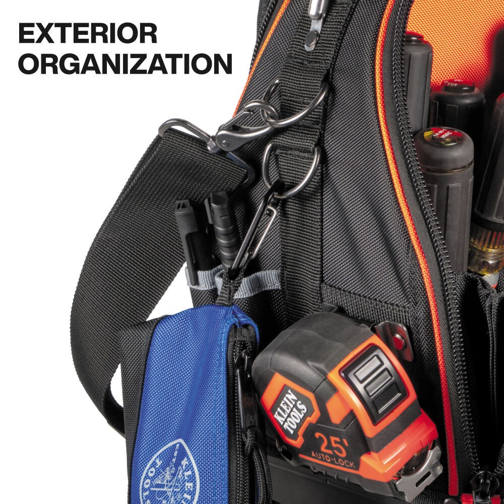 Klein Tools Tool Runner Bag With 39 Pockets