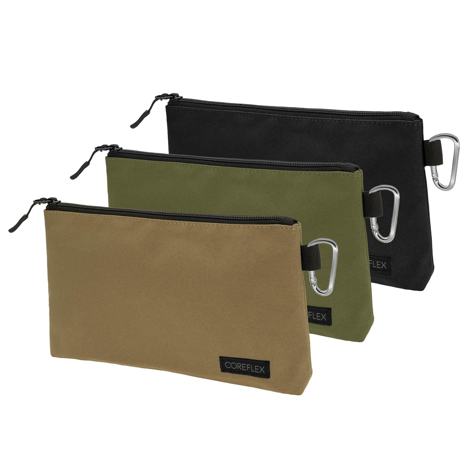 COREFLEX Premium Tool Pouch Zipper Bag, Small Tool Bag, Multipurpose Storage pou