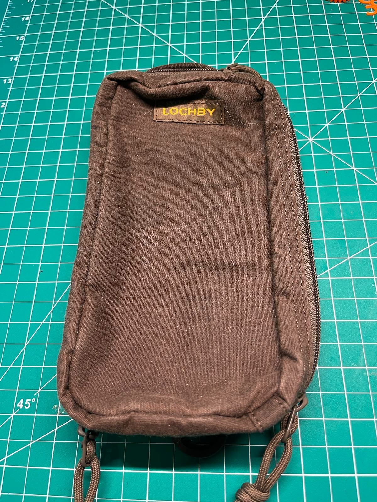 LOCHBY Venture Pouch Brown | Tactical Mini Tool Bag | Durable Water Resistant