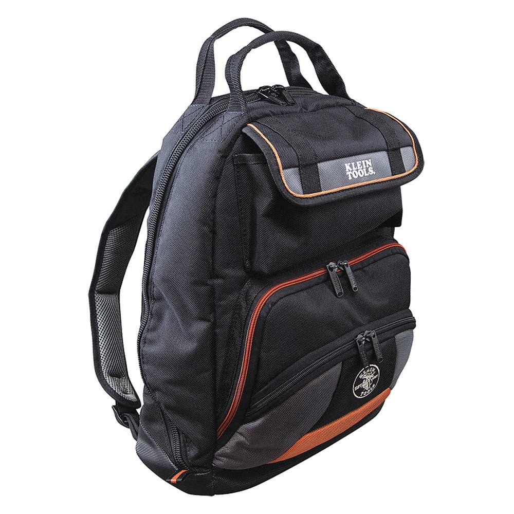 KLEIN TOOLS 55475 Tool Backpack,Bllistic Nylon,Gnrl Prpse 259G18
