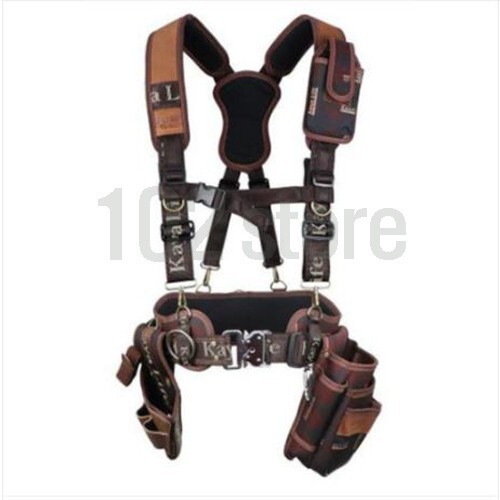 KAYALIFE KL-600 Work Tool Belt Set Suspenders Drill Pouch Holder Made in Korea