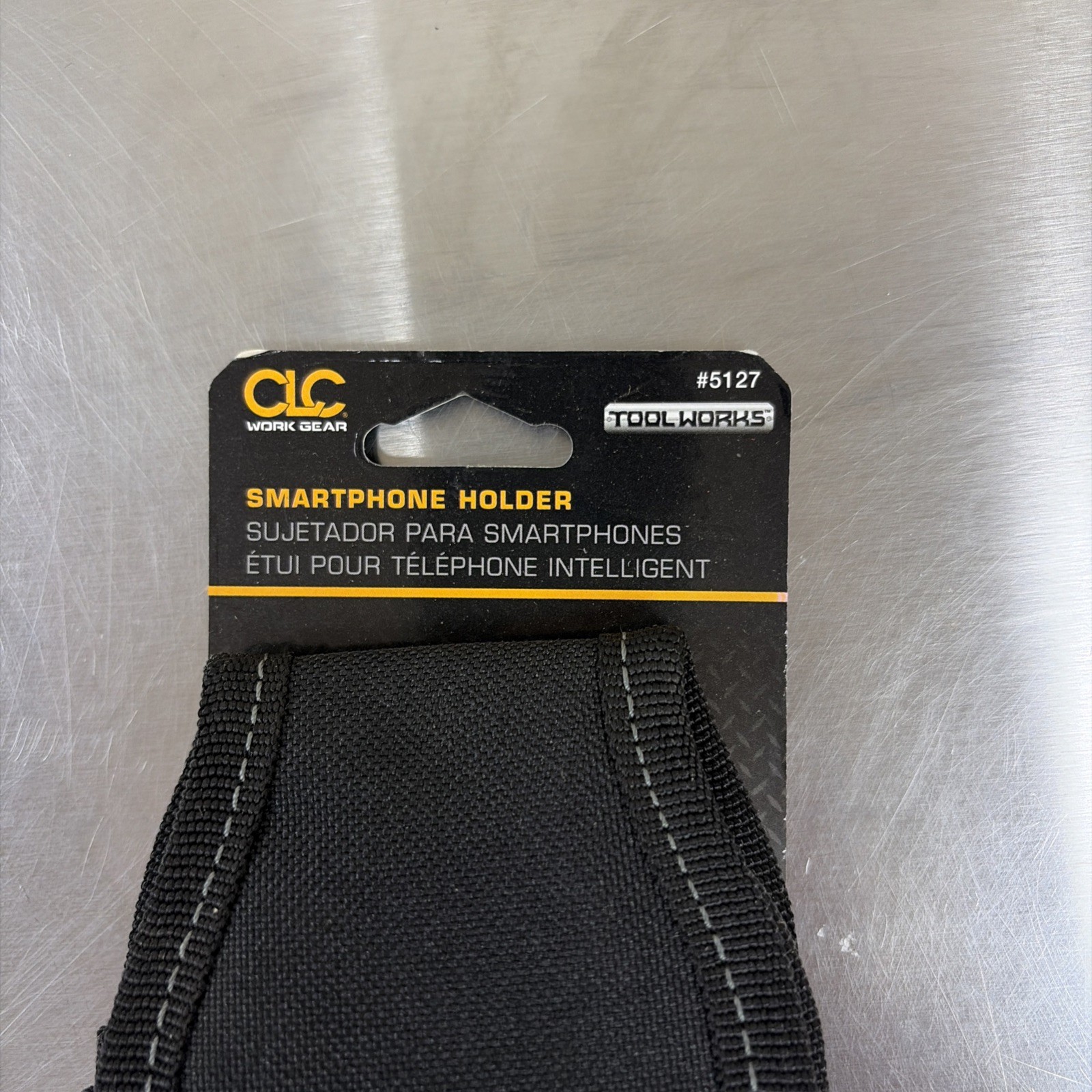 NEW! CLC Work Gear – #5127 Large Cell Phone Smartphone Holder w/ Heavy Duty Clip