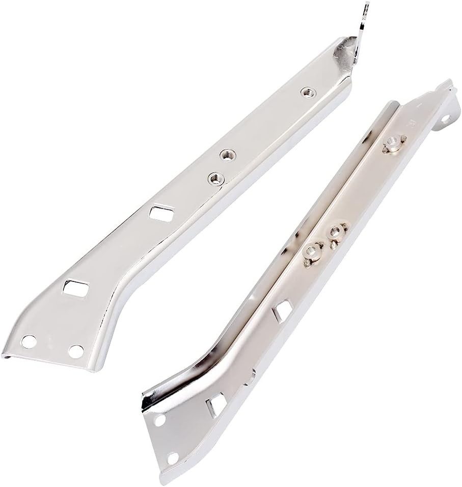 Chrome Saddlebag Rail Support Bracket Left & Right Side Fit for Harley Tourin…