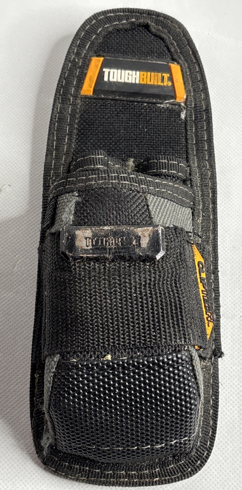 Tough Built Utility Pouch, TB-30-2BES Black with 5 Pockets and Loops