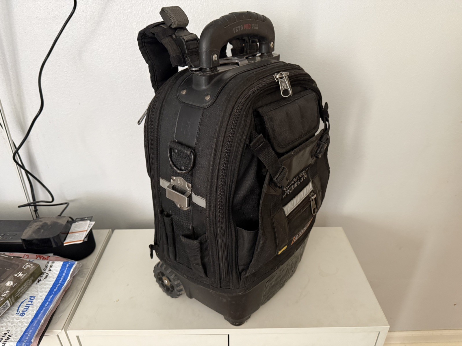 Veto Pro Pac Tech Pac Wheeler Backpack Rolling Tool Bag V Swap