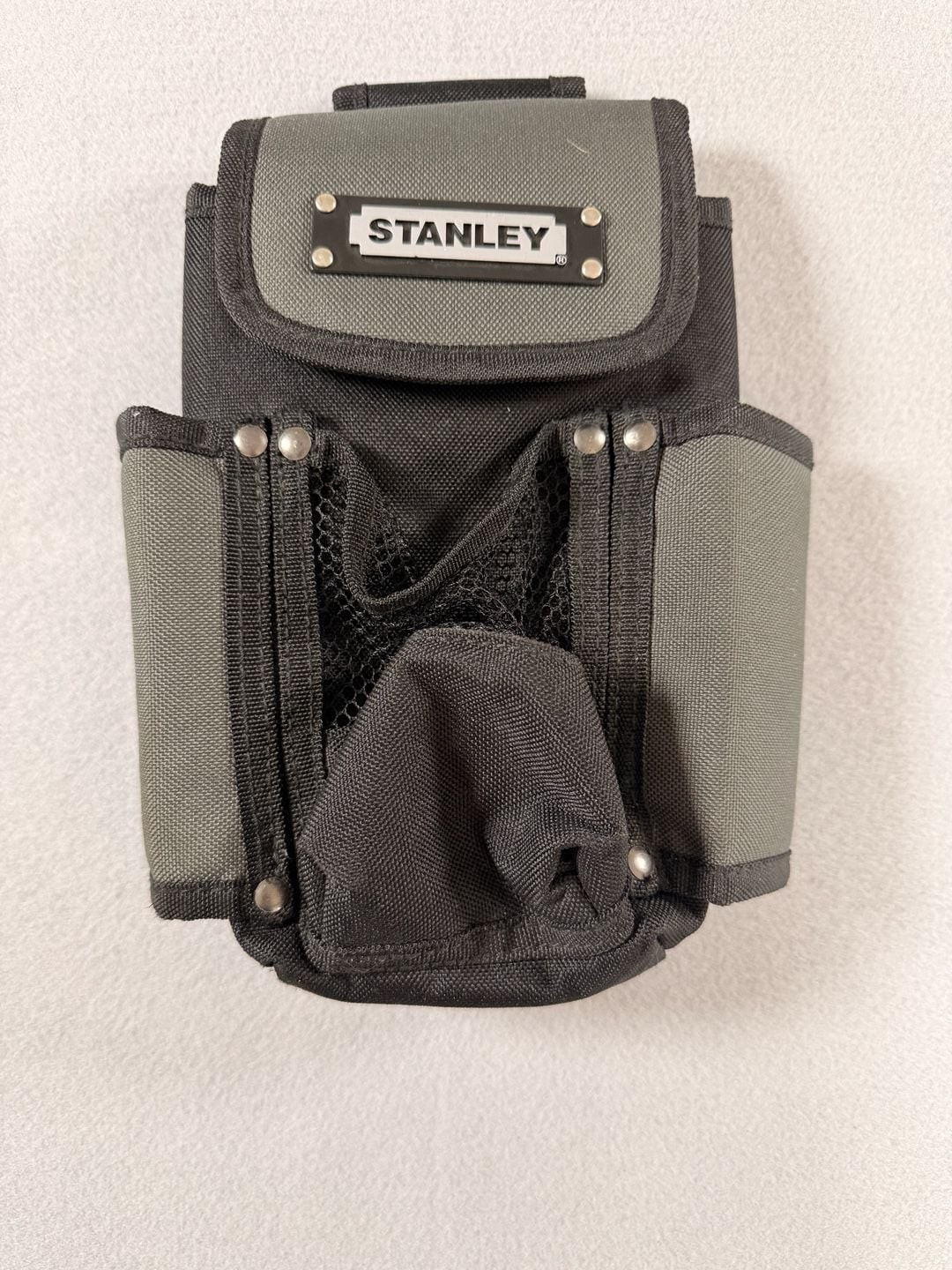 Stanley 1-93-329 9-Inch Belt Tool Pouch with 4 Compartments