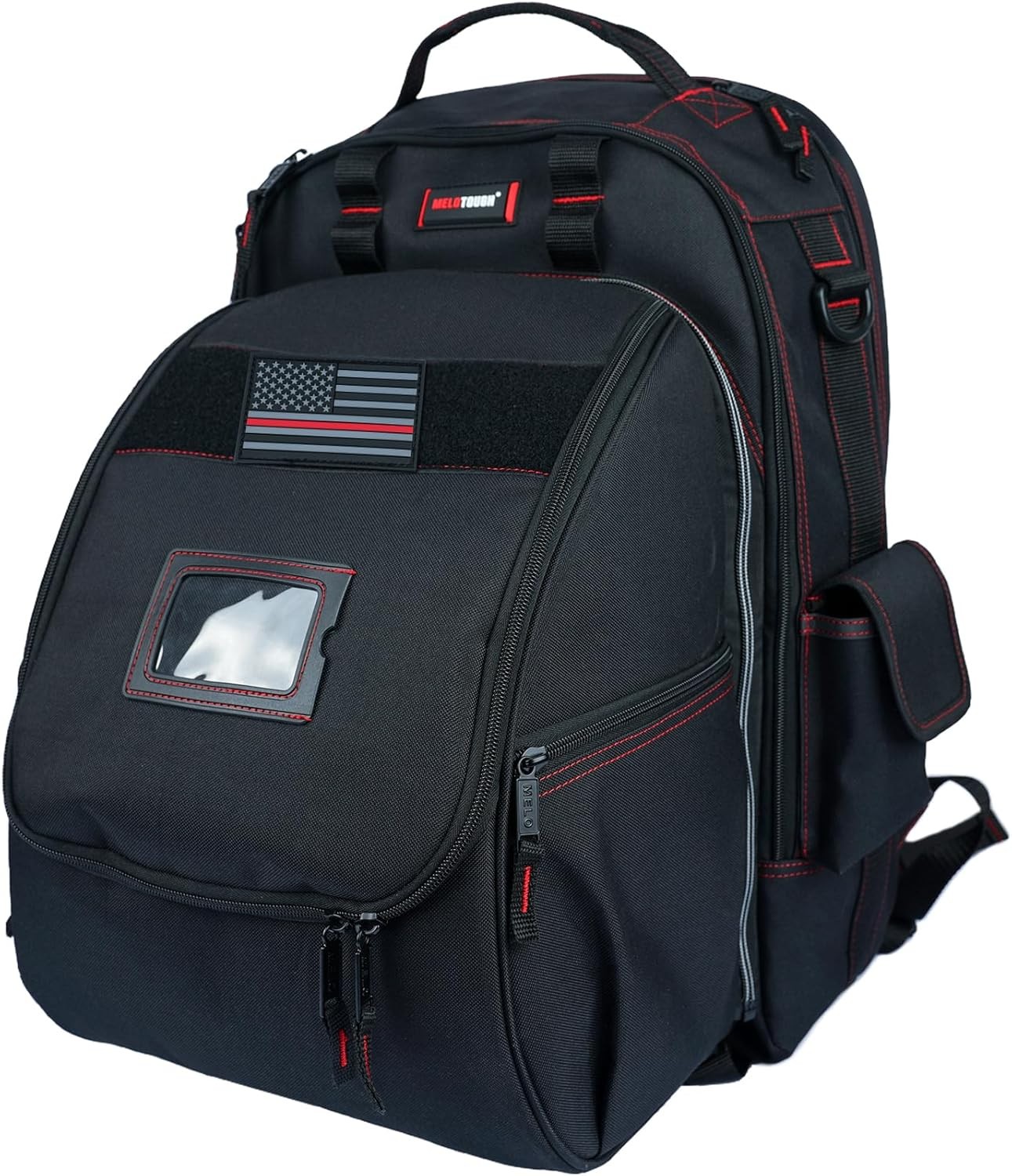 MELOTOUGH Welding Tool backpack for Tools and Regular, Black Backpack