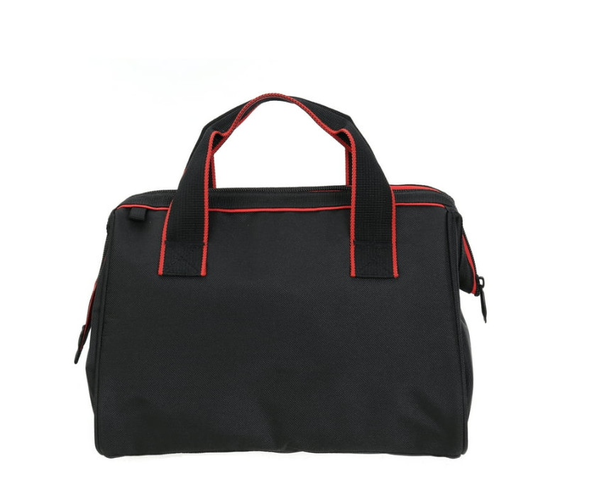 2 PACK Hyper Tough 12-inch Polyester Tool Bag, with Full-Length Zipper
