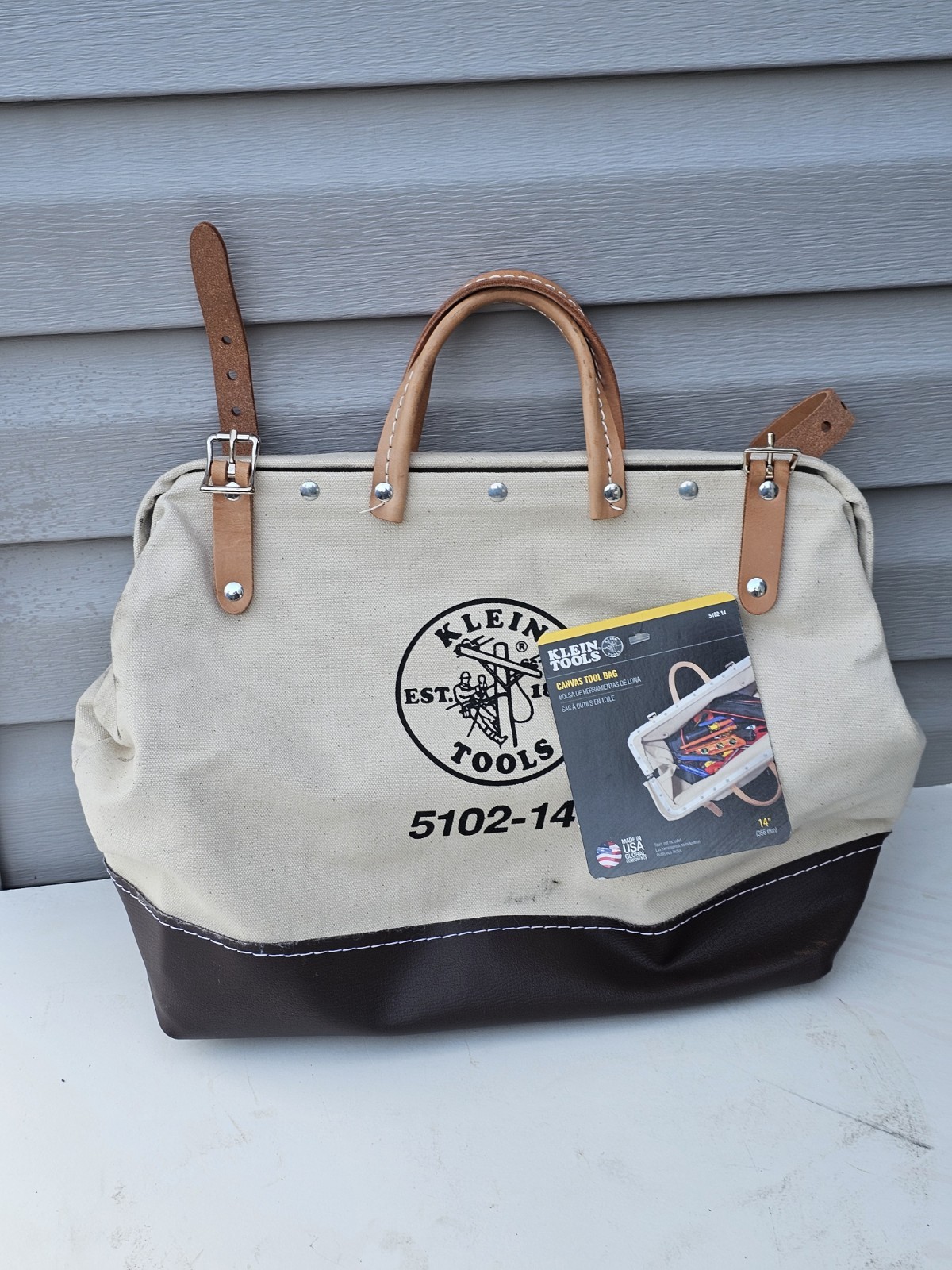 New Tool Bag: Klein Tools Canvas 5102-14