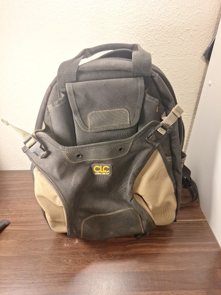 CLC 1134 Professional 44-Pocket Tool Backpack – Heavy Duty Contractor – NEW