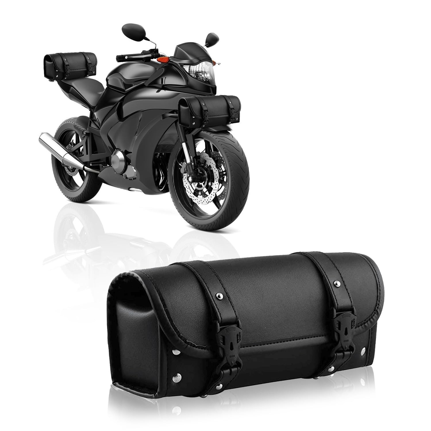 Motorcycle Tool Bag Suitable for Harley Suzuki Kawasaki Universal Tool Bag Mo…
