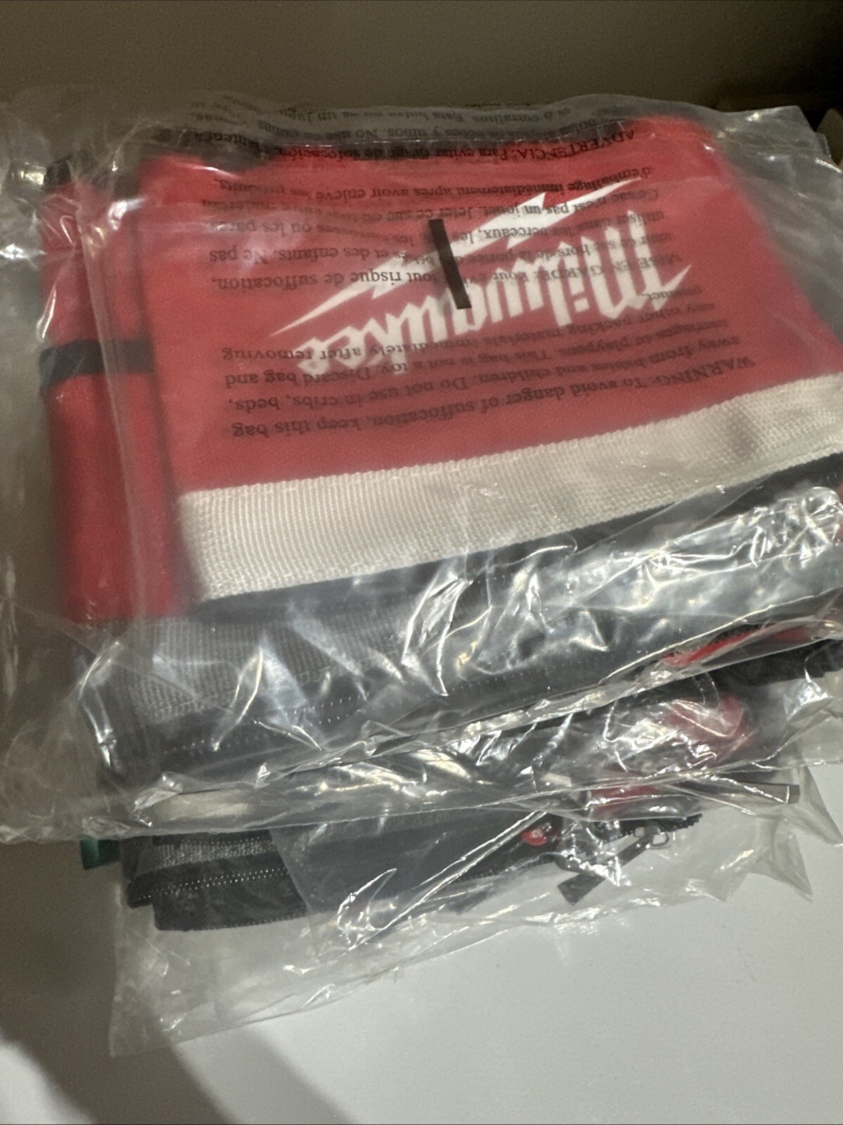 Milwaukee Multi-Size (14 in, 8 6 in) Zipper Tool Bags in Red (3-Pack)