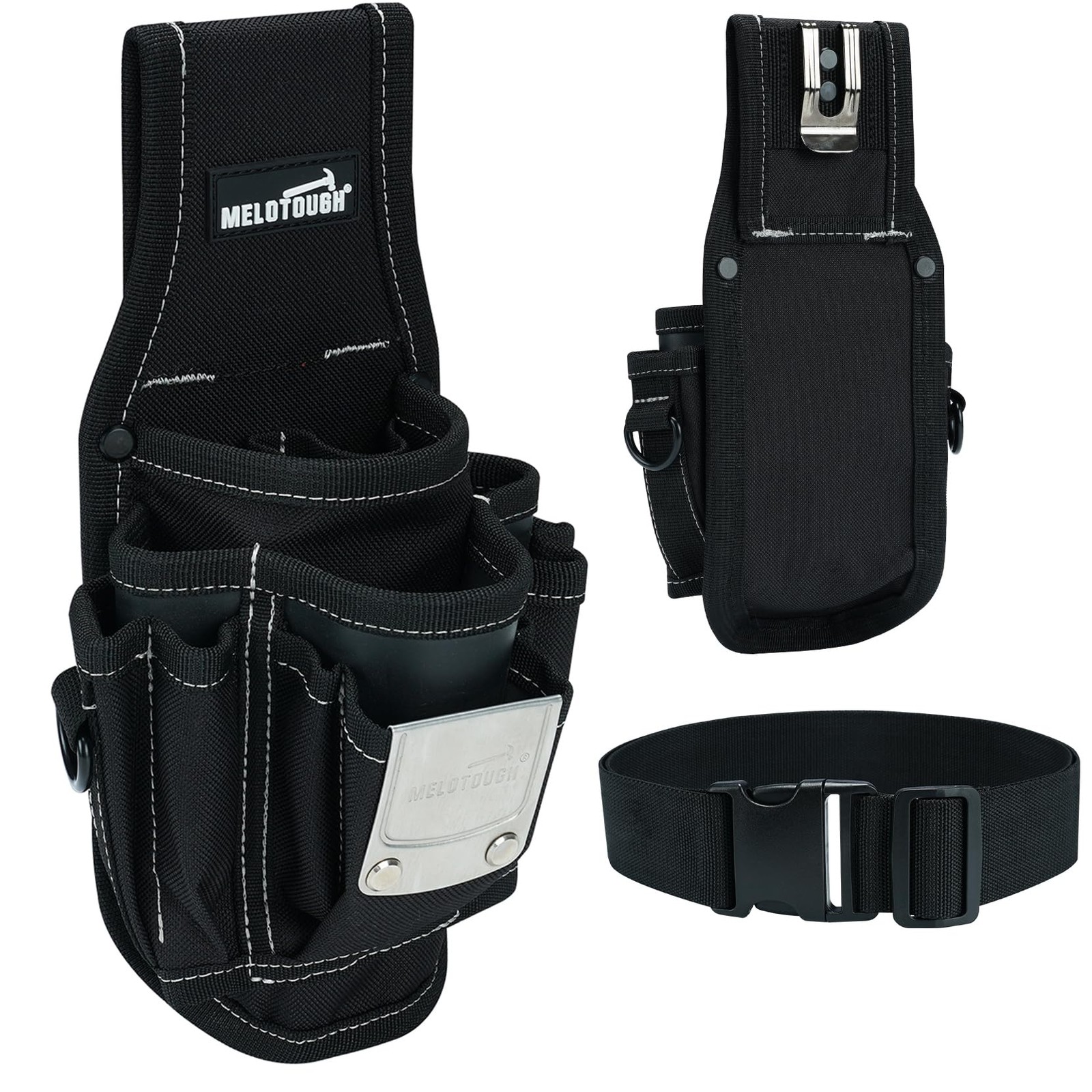 Pocket Tool Belt Pouch Small Tool Pouch Quick Release Belt Clip Holster
