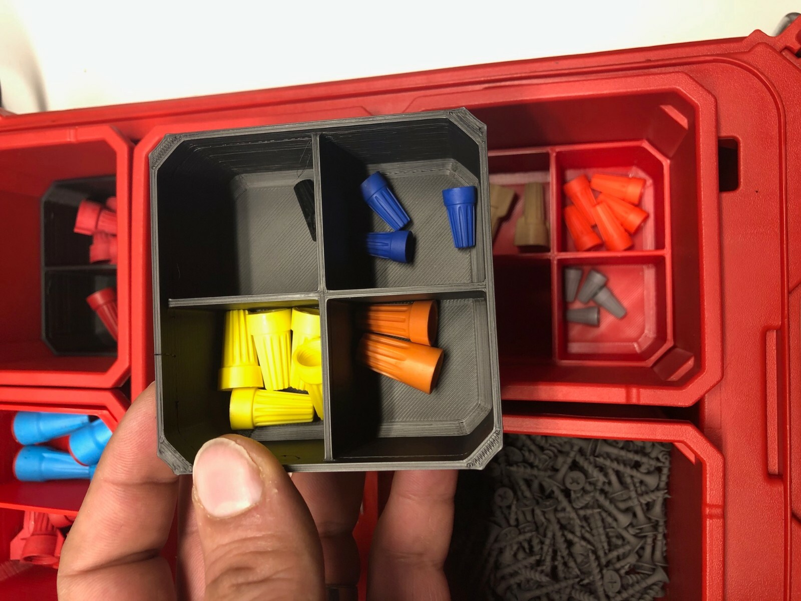 Bin Inserts Compatible With Milwaukee Packout Or Job Site Organizer