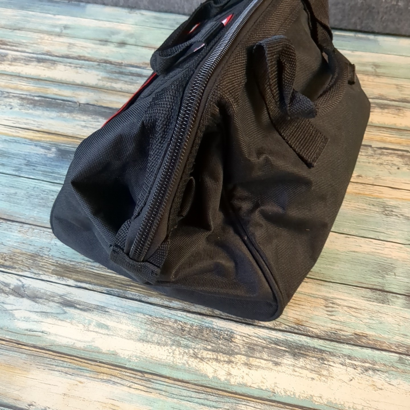 Craftsman Canvas Tool Bag with Mesh Pockets Approximately 12x8x9
