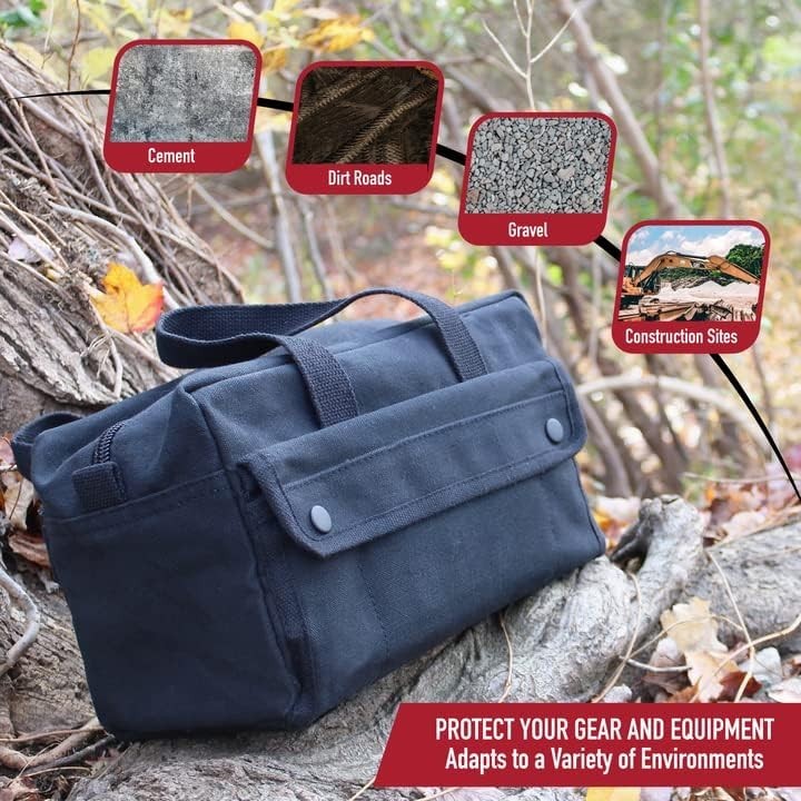 Rothco Gi Style Mechanics Tool Bag Heavy Duty Canvas Olive Drab