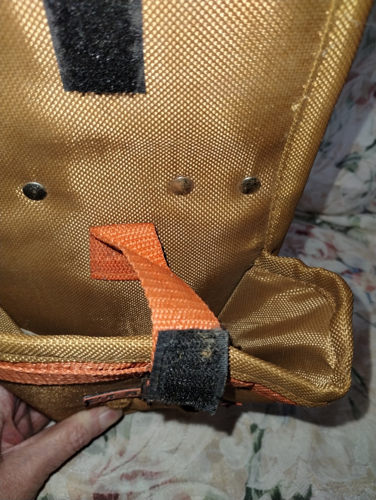 US General brown drill holder tool pouch preowned