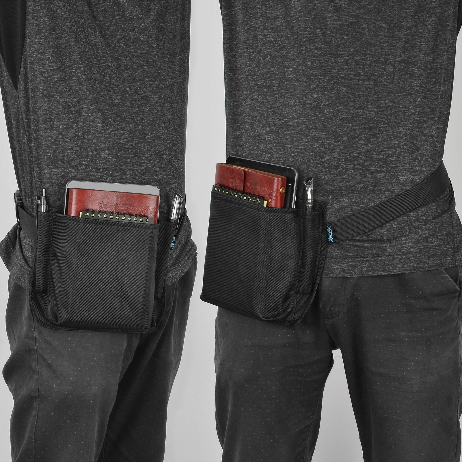 Beautyflier 8.5×6 inches Oxford Cloth 8*6.5 inches(4 pocket), Black