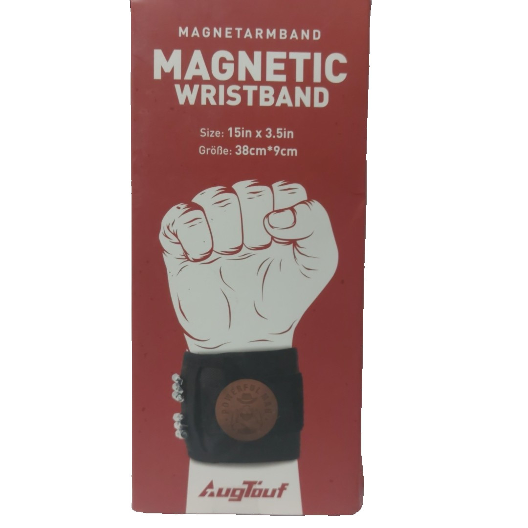 Magnetic Wristband Powerful Man Holds Tools Screws on Arm 15″x3.5″