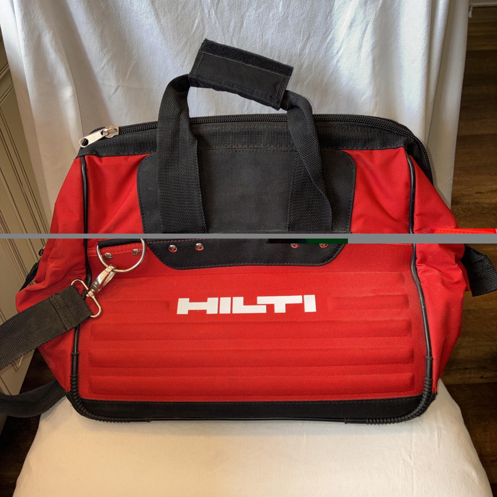 Hilti Large Heavy Duty Tool Bag w/strap and Handle – Collapses Down Flat