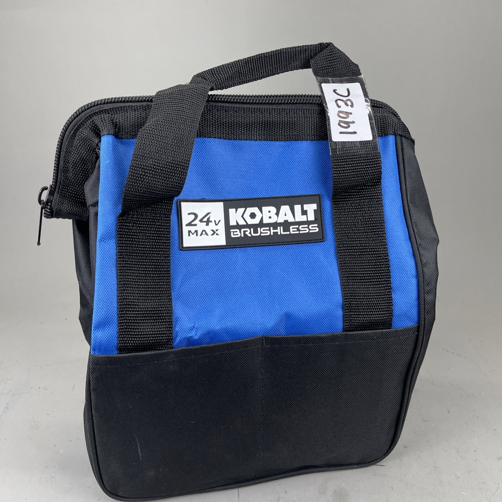 OEM Genuine Kobalt Brushless 24V Max Heavy Duty Zipper Tool Bag 10″x6″x12″