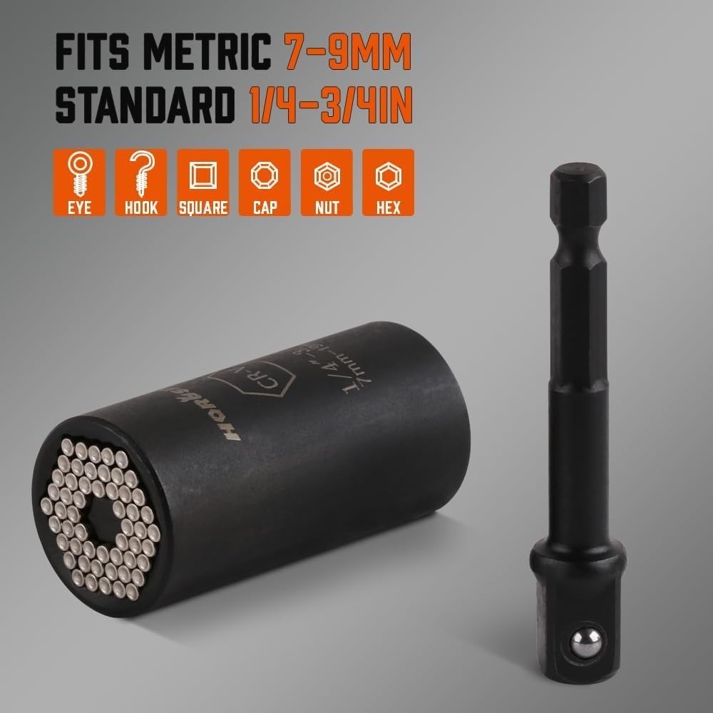 Magnetic Wristband & Universal Socket Set – Your Ultimate DIY & Tool Companion