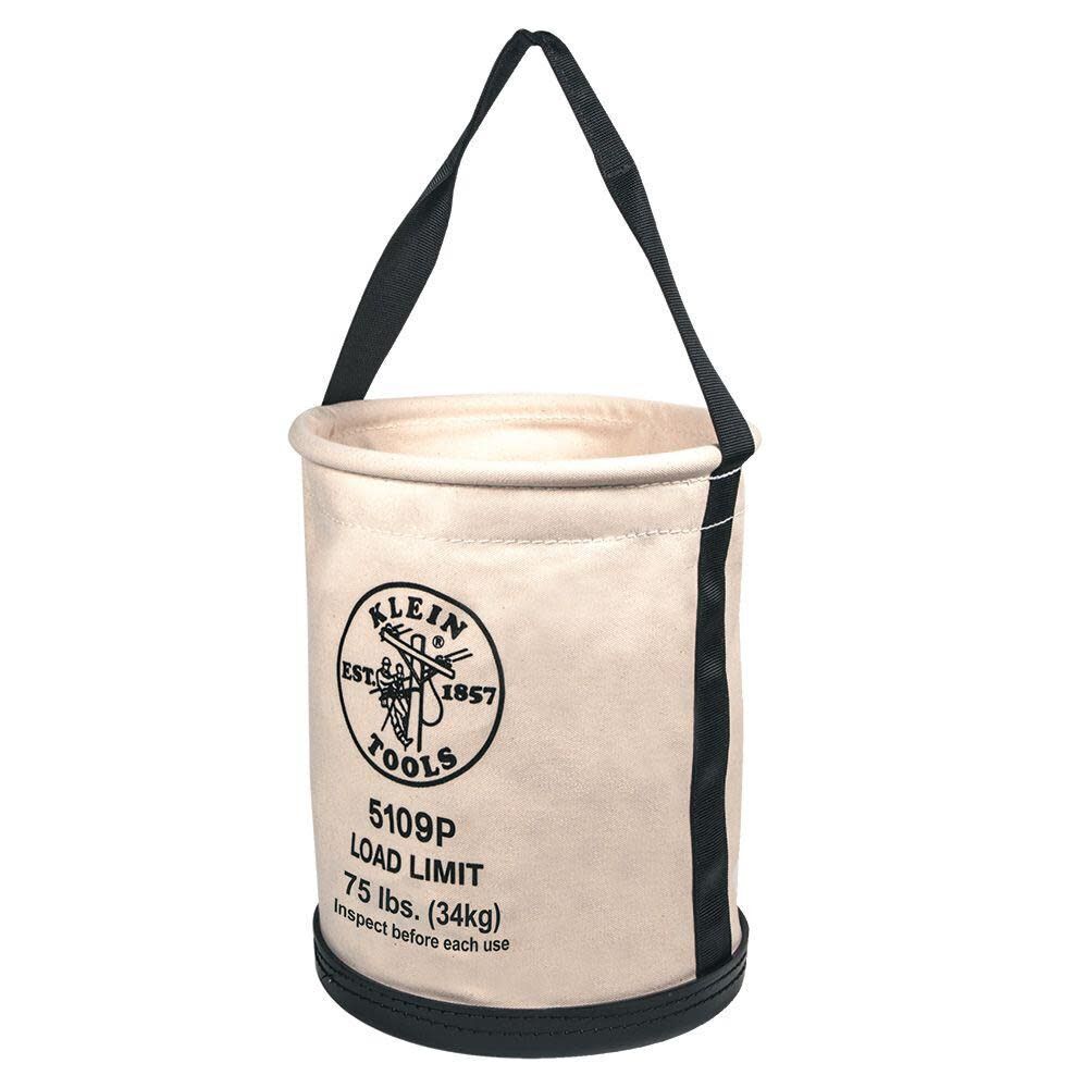 Klein Wide Straight Wall Bucket W/pocket