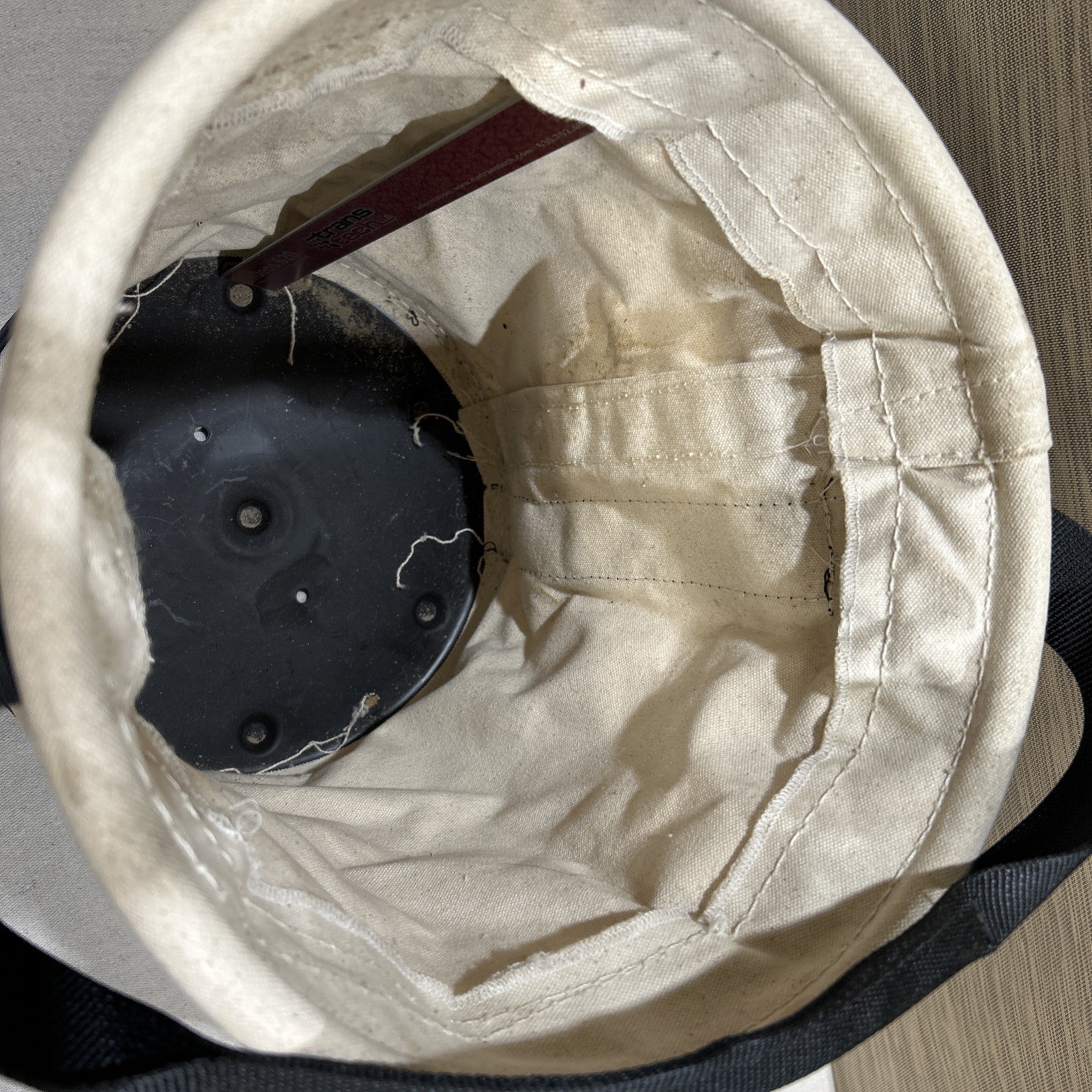 Klein Tools #5109 Canvas 14″ Bucket-Wide Mouth-Reinforced Bottom-Web Handle-009