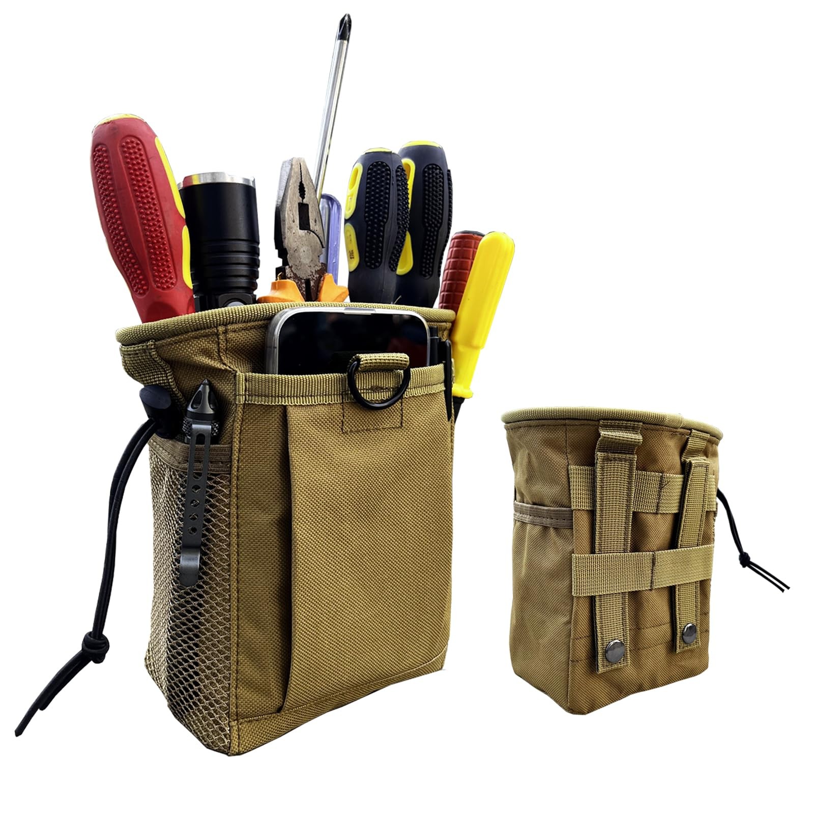 Small Tool Pouch,Utility Tool Bag, Small Toolbox, Screw Driver, Plier Organiz…