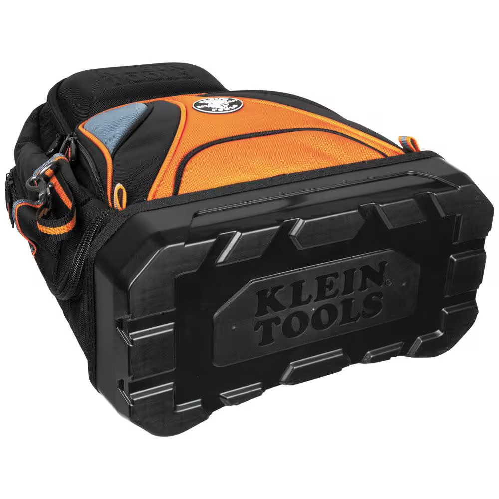 Tradesman Pro Tool Bag Backpack, 39 Pockets, Black, 14-Inch