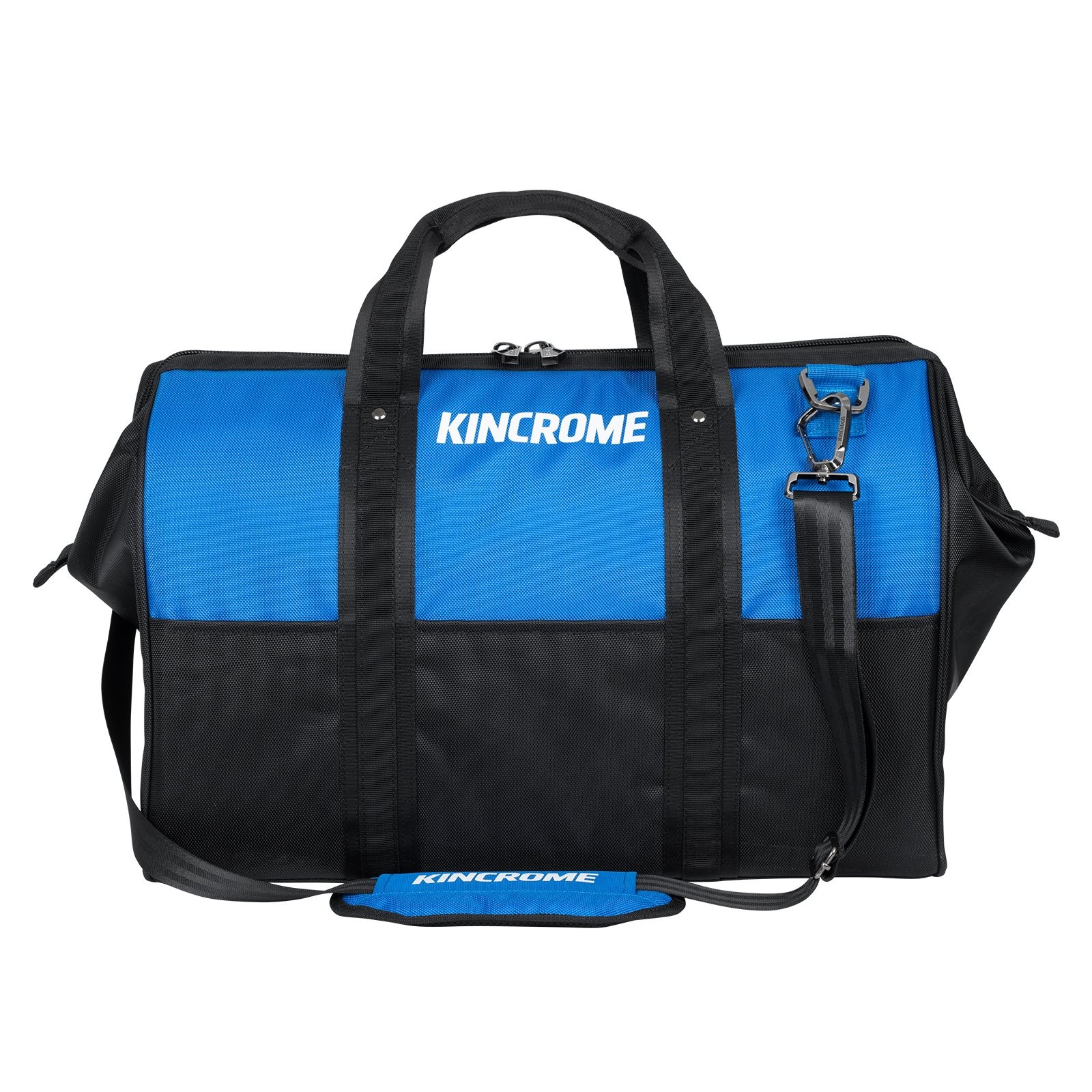 Kincrome 520mm Soft Base Wide Mouth Blue HeavyDuty Tough Tool Bag K13519L