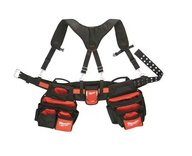 Milwaukee Nylon Base Tool – Work Belt 48-22-8110 Stable Fedex Electricians