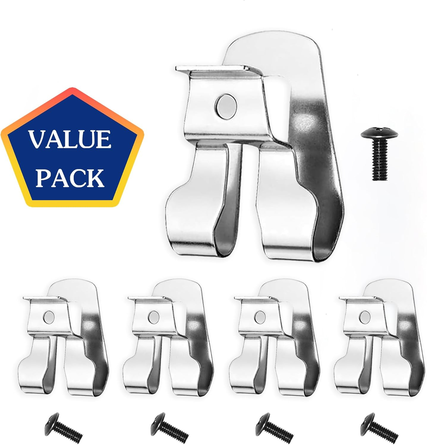 5 Pack 633586002 Belt Clip Hook Compatible with Ryobi and Ridgid 18V Tools 63618