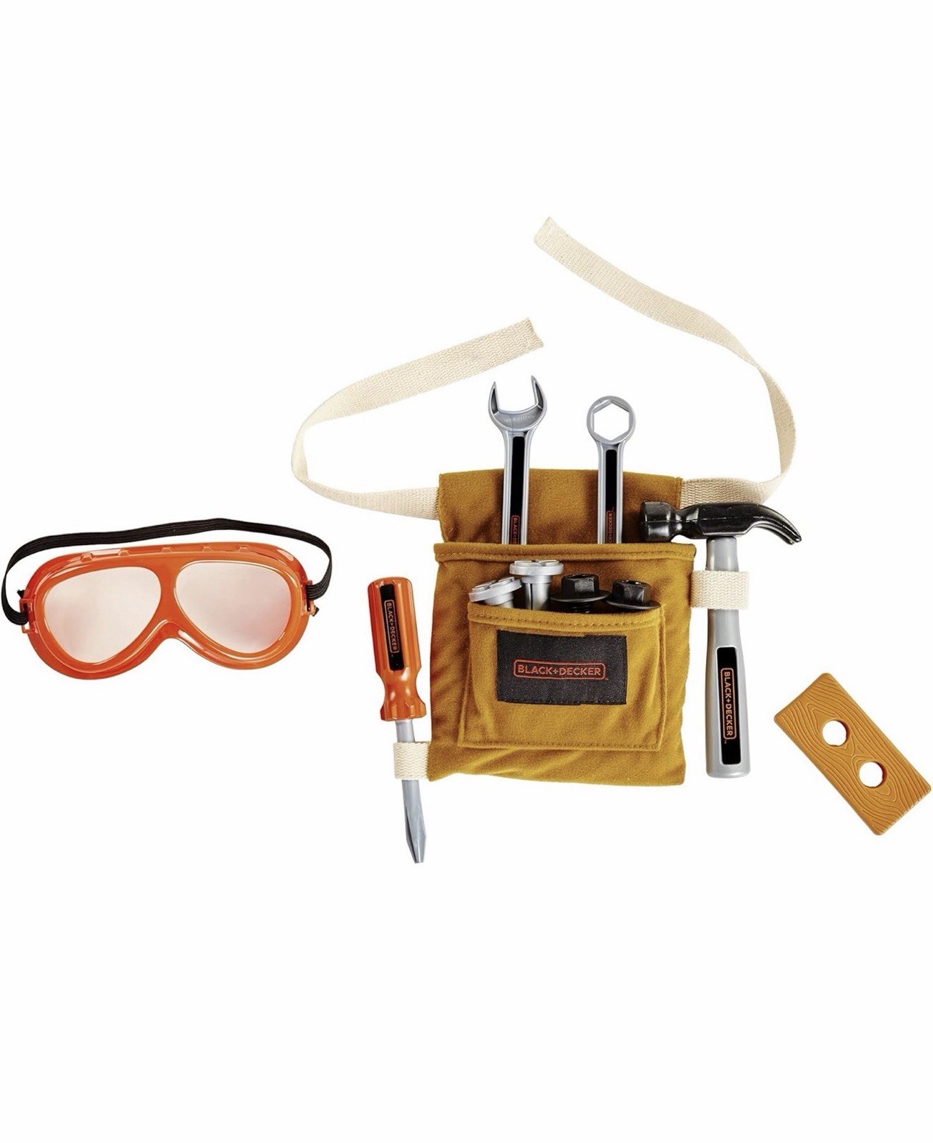 Black & Decker Jr. Tool Belt Set 11 Tools and Accessories
